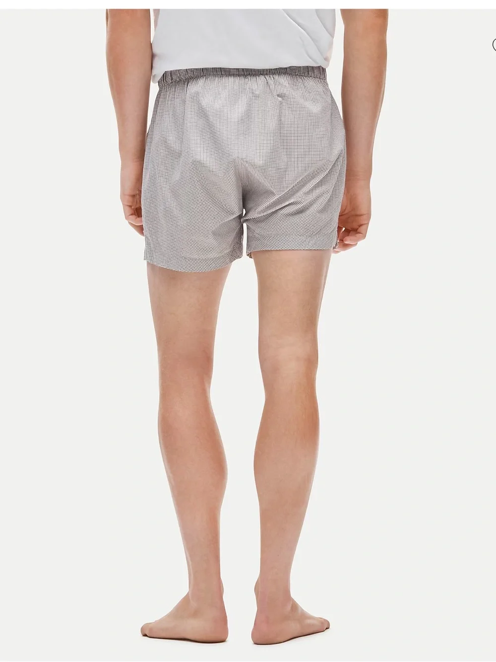 J. Crew Men's Woven Boxer Shorts 3-Pack — candy canes and Santa dogs